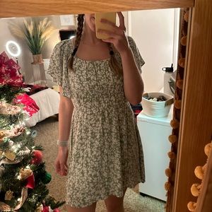 Altar’d State medium green floral dress